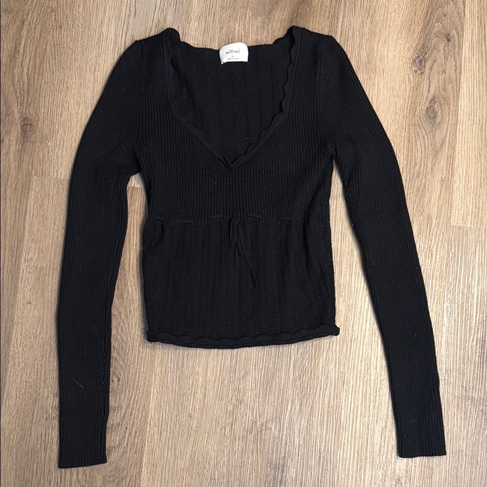 Wilfred - Ribbed Long Sleeve - XS EUC